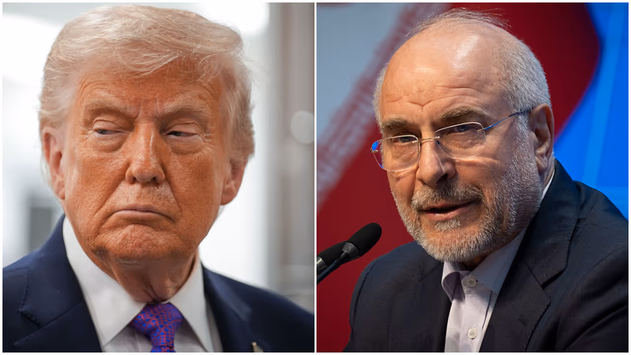 Ghalibaf Trump Ghalibaf Trump