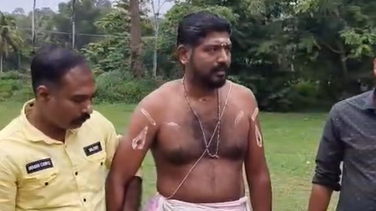 Kollam Temple Priest Arrest Kollam Temple Priest Arrest