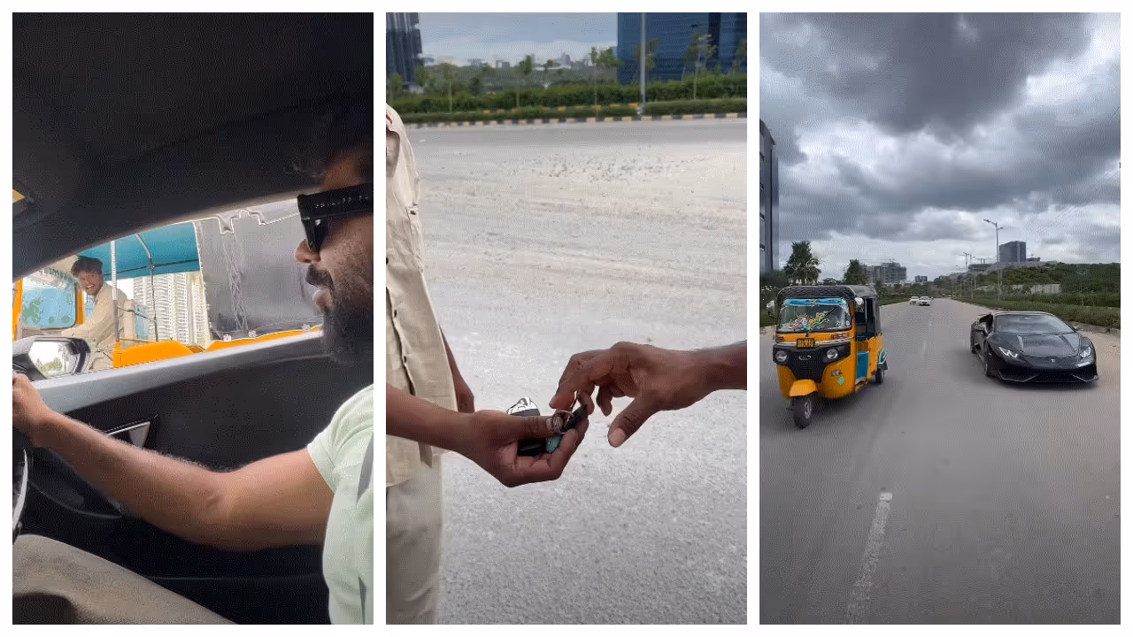 Lamborghini owner and auto driver Lamborghini owner and auto driver
