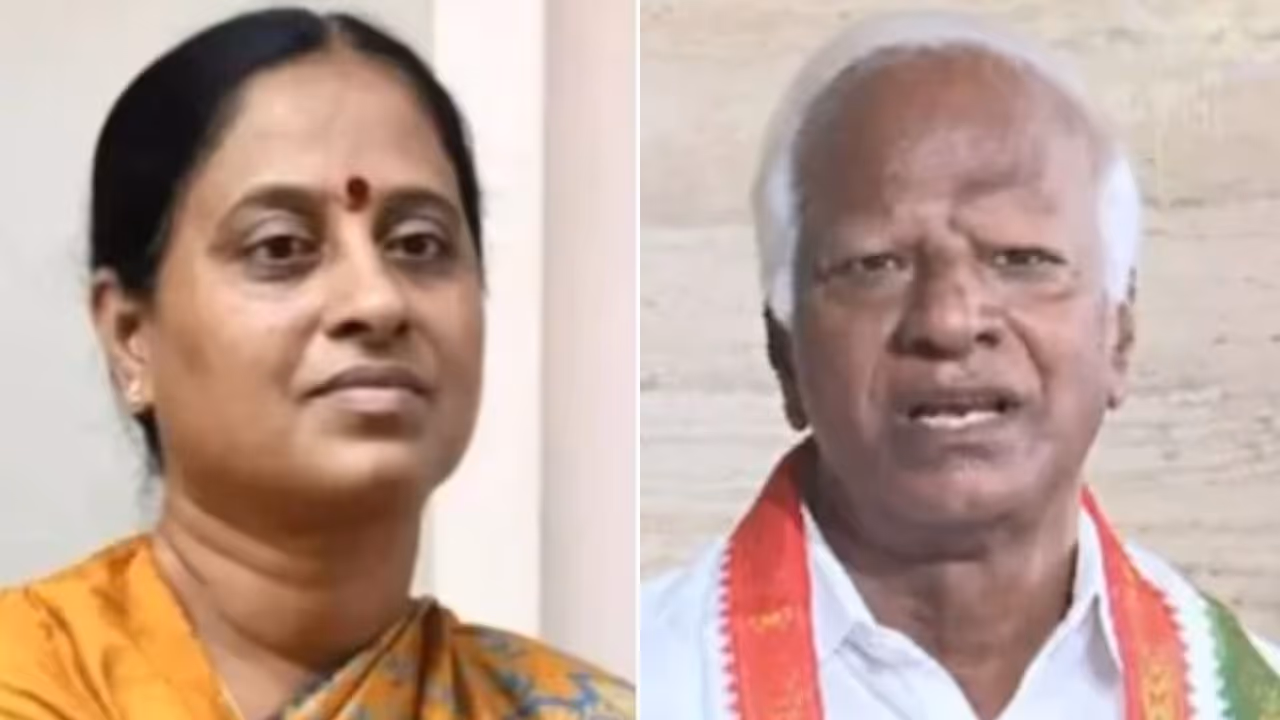 Telangana minister against mla Telangana minister against mla