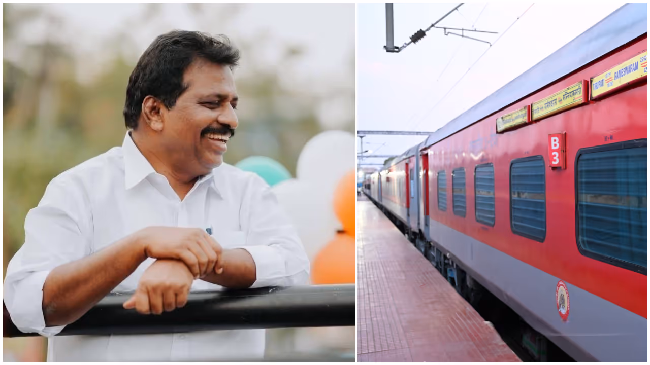 Palaruvi Express LHB Coach Palaruvi Express LHB Coach