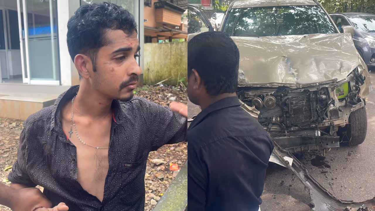 KOZHIKODE RASH DRIVING ACCIDENT KOZHIKODE RASH DRIVING ACCIDENT