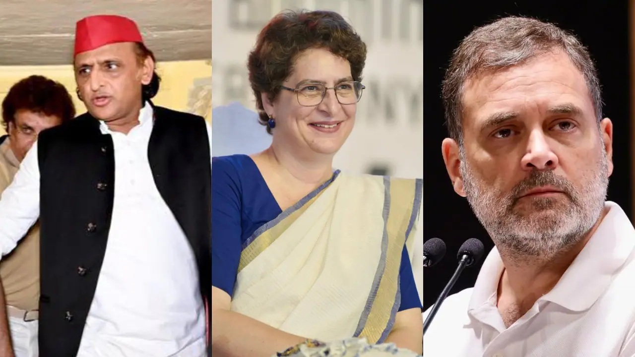 akhilesh yadav priyanka gandhi rahul gandhi akhilesh yadav priyanka gandhi rahul gandhi