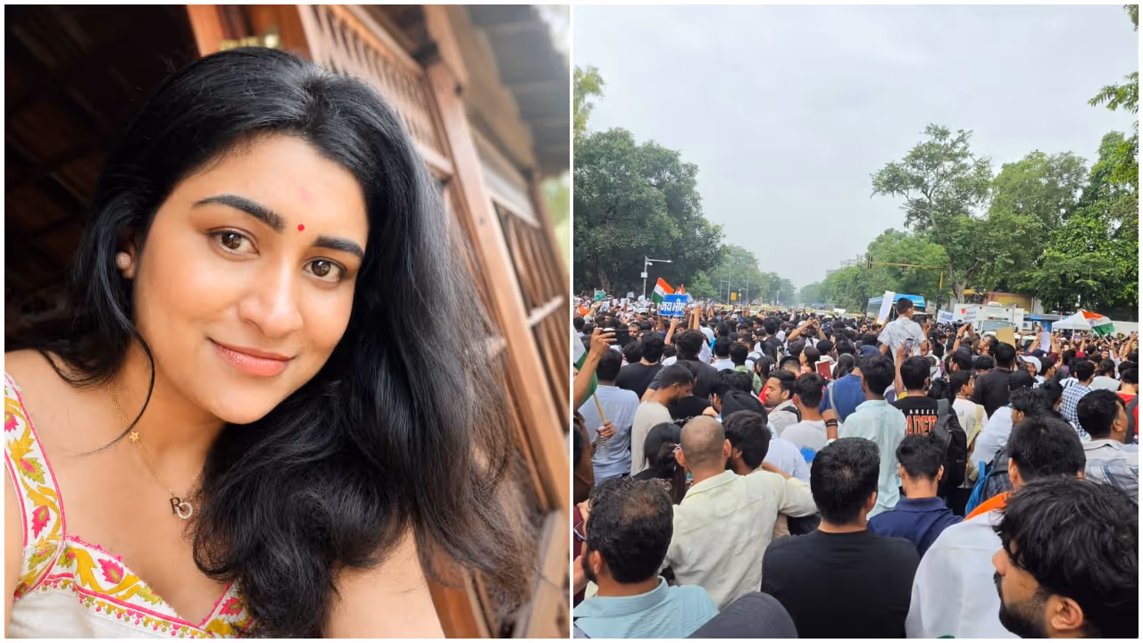 Lakshmi Menon on CJP Protest Lakshmi Menon on CJP Protest
