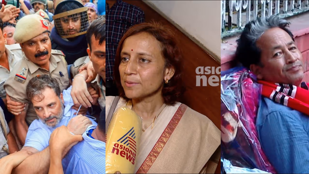 Geetanjali Angmo criticizes Congress Geetanjali Angmo criticizes Congress