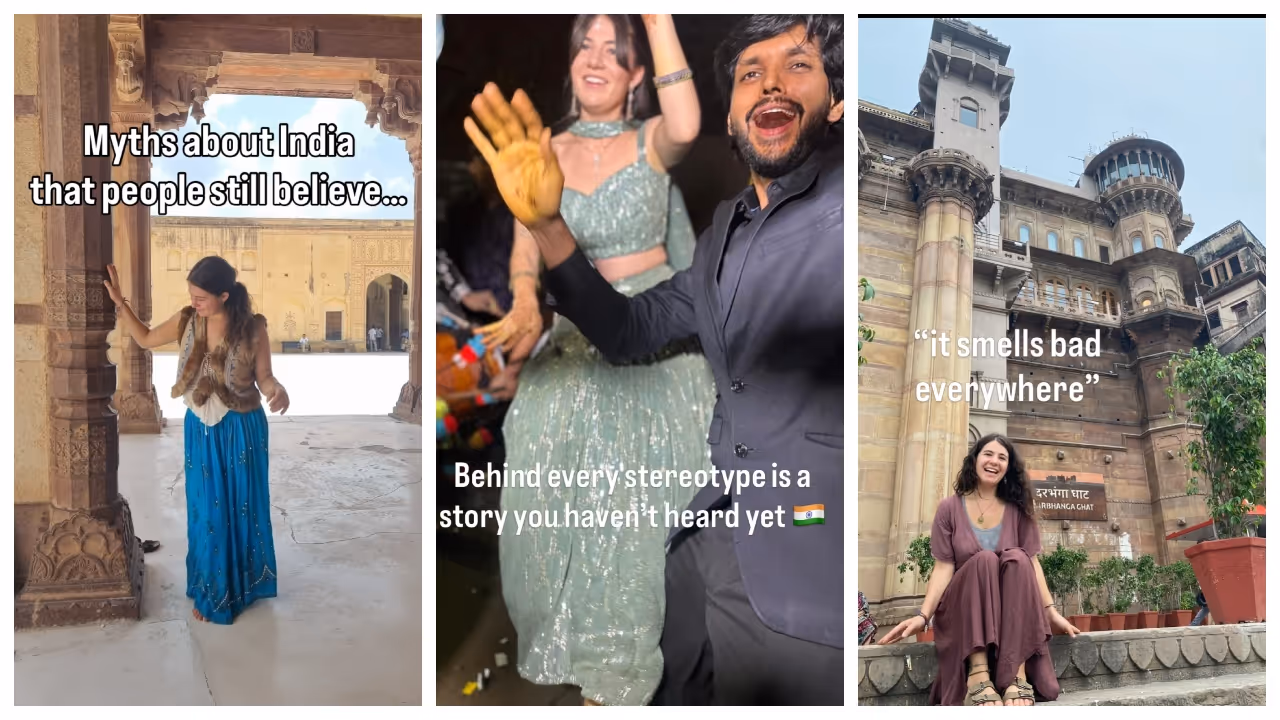 Austrian woman debunks about India Austrian woman debunks about India