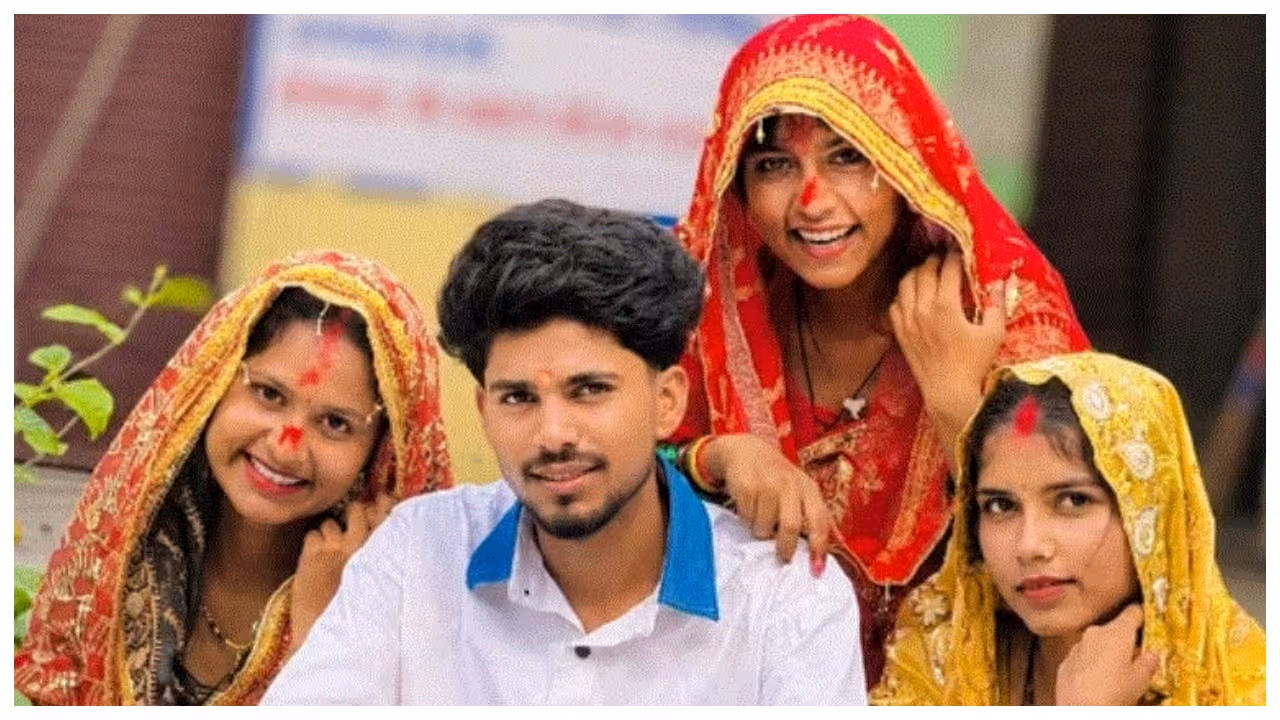 Three sisters marry the same man in UP Three sisters marry the same man in UP