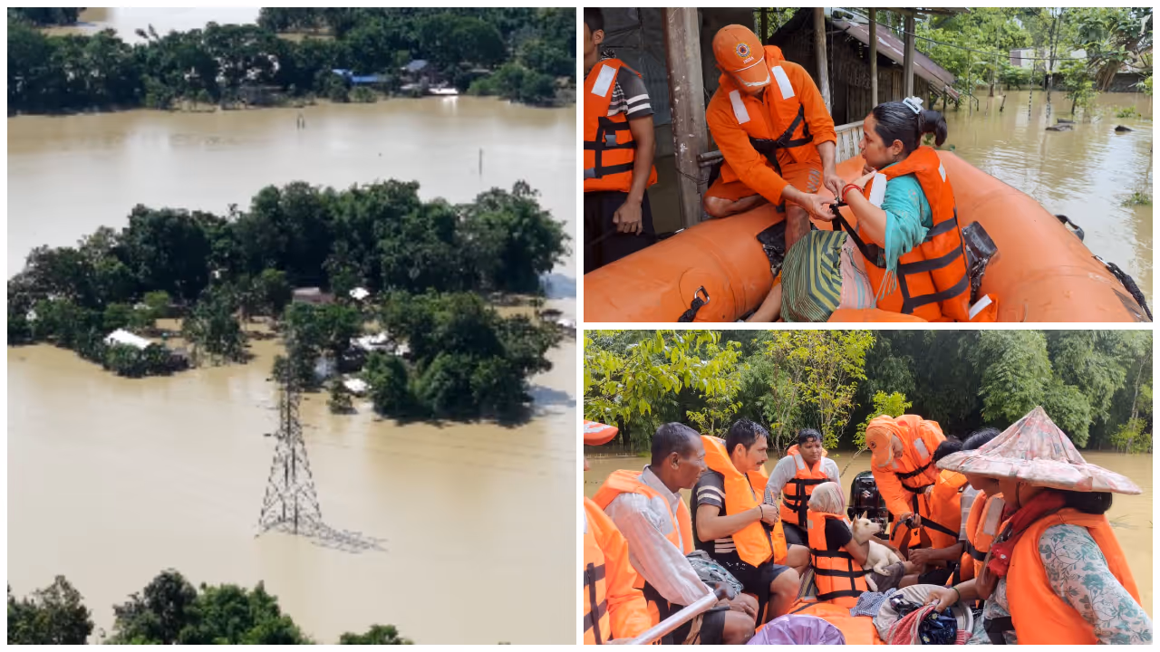 Assam Flood Death Assam Flood Death