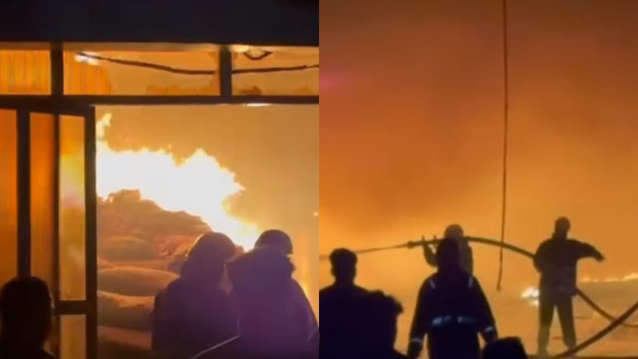 Beypore Coconut Mill Fire Beypore Coconut Mill Fire