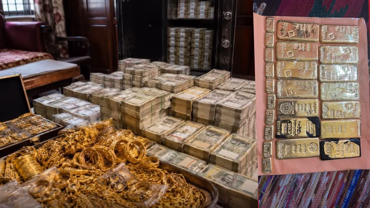 Ex Bus Drivers Home Unearths Rs 5 Crore Cash 15 kg Gold And Politics Ex Bus Drivers Home Unearths Rs 5 Crore Cash 15 kg Gold And Politics
