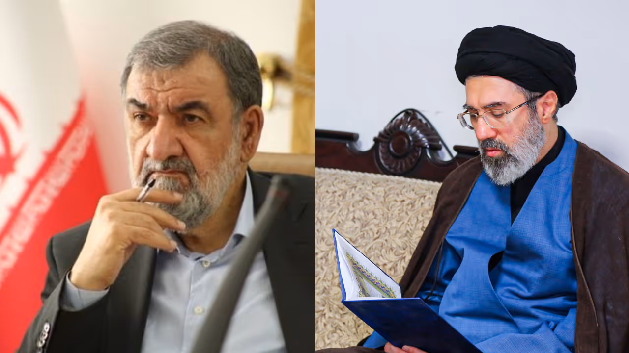 Mohsen Rezaee And Mojtaba Khamenei Mohsen Rezaee And Mojtaba Khamenei
