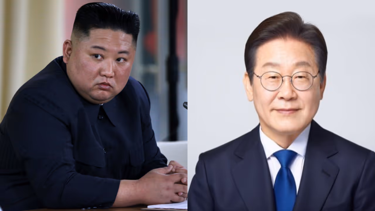 Kim Jong Un And Lee Jae Myung Kim Jong Un And Lee Jae Myung