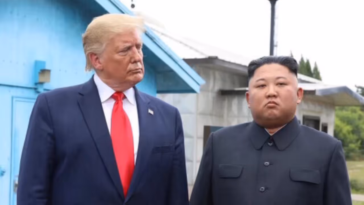 Donald Trump And Kim Jong Un Donald Trump And Kim Jong Un