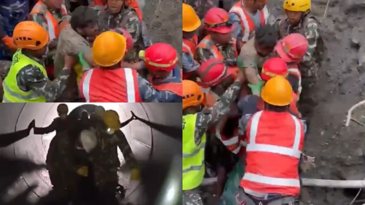 nepal tunnel rescue nepal tunnel rescue
