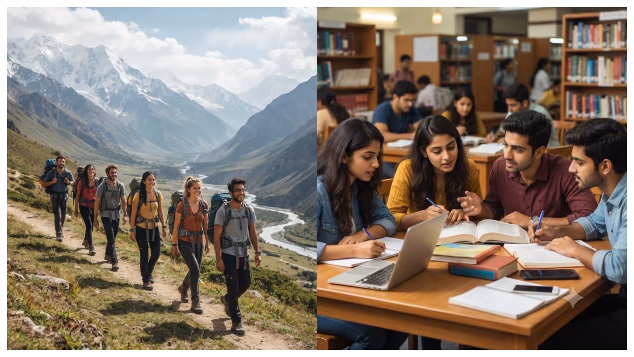 life of Indian youths and foreign youths life of Indian youths and foreign youths