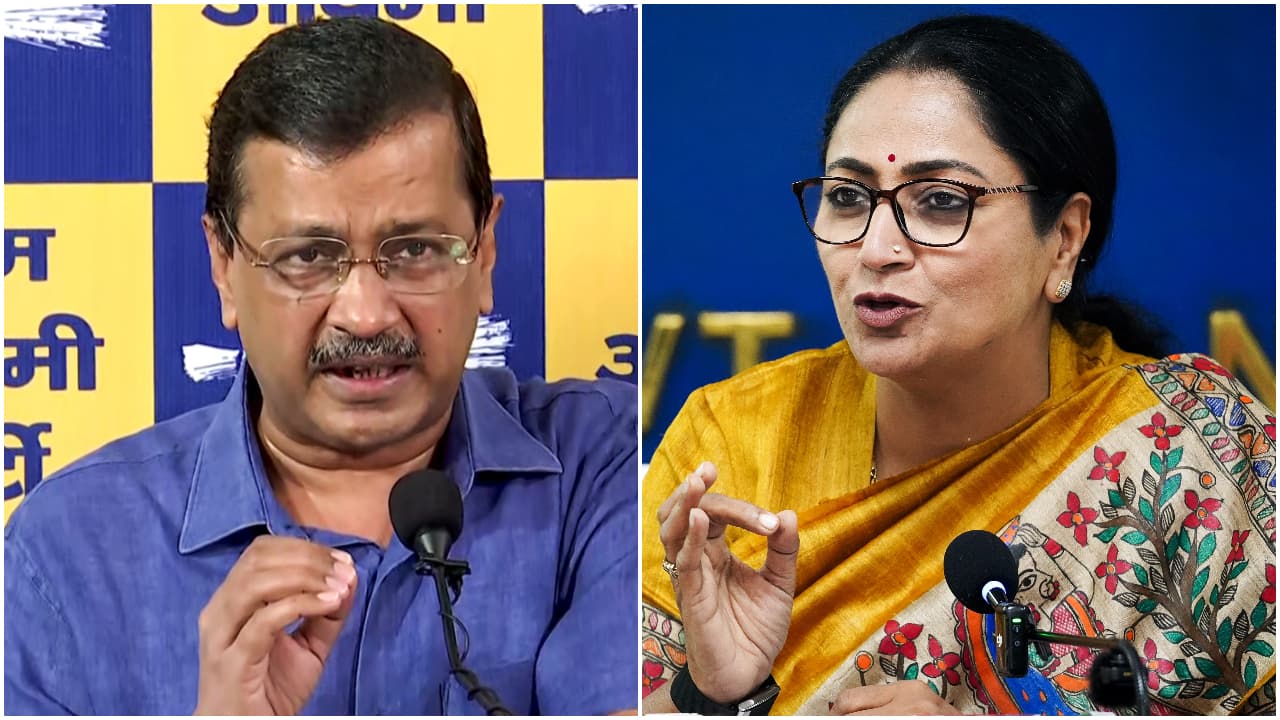 kejriwal rekha gupta kejriwal rekha gupta
