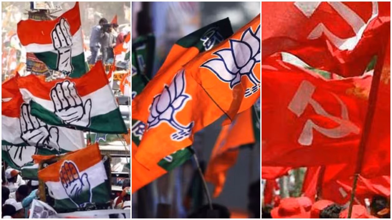 congress bjp cpm congress bjp cpm