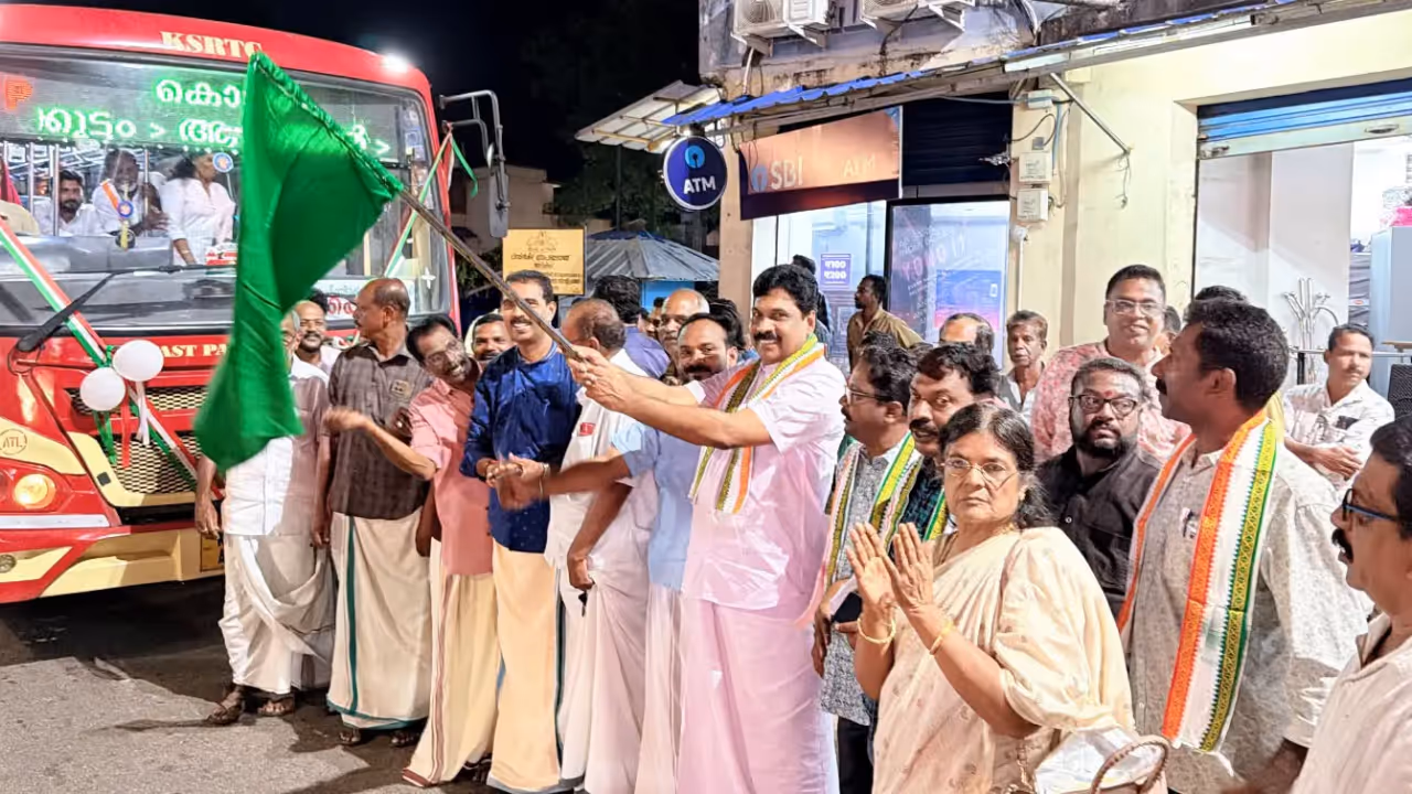 chirayinkeezhu ksrtc service krishnakumar dcc leader chirayinkeezhu ksrtc service krishnakumar dcc leader