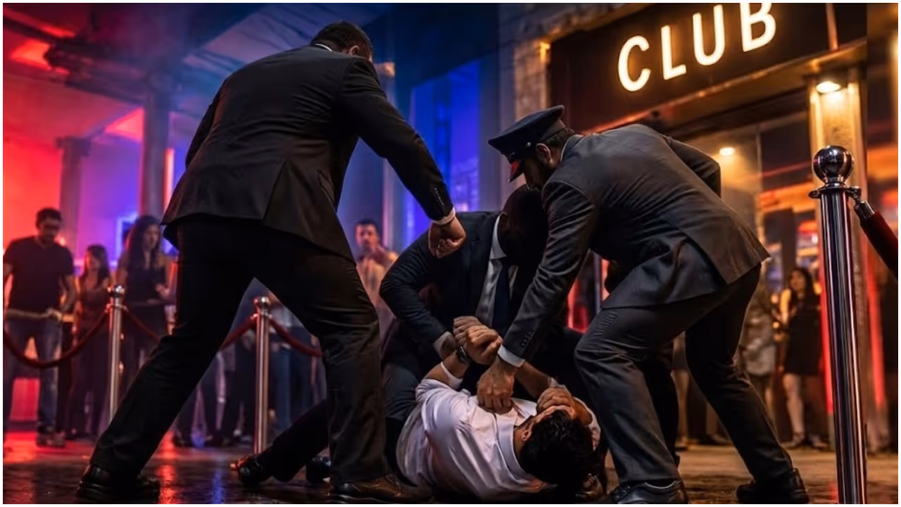 Delhi Night Club Assault Delhi Night Club Assault