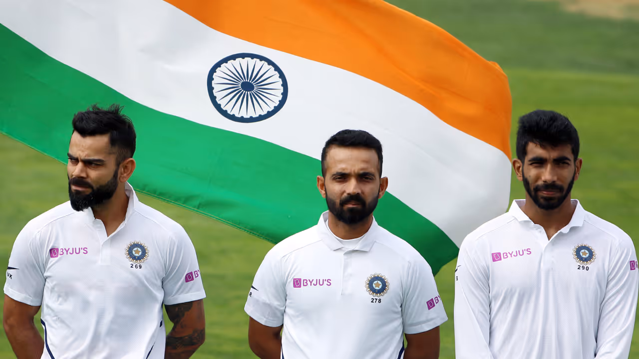 Virat Kohli Ajinkya Rahane Jasprit Bumrah Virat Kohli Ajinkya Rahane Jasprit Bumrah