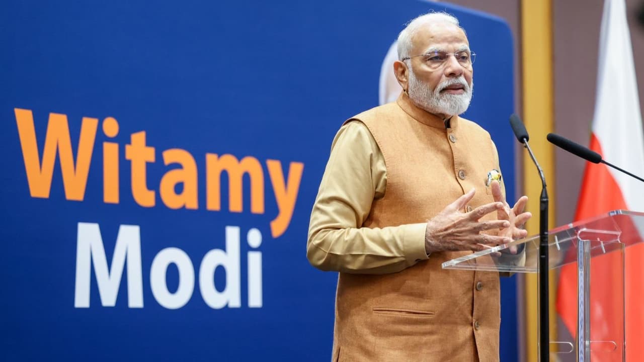 PM Modi in Poland Visit PM Modi in Poland Visit