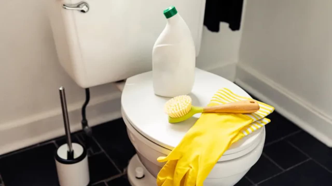 Homemade toilet cleaner Homemade toilet cleaner