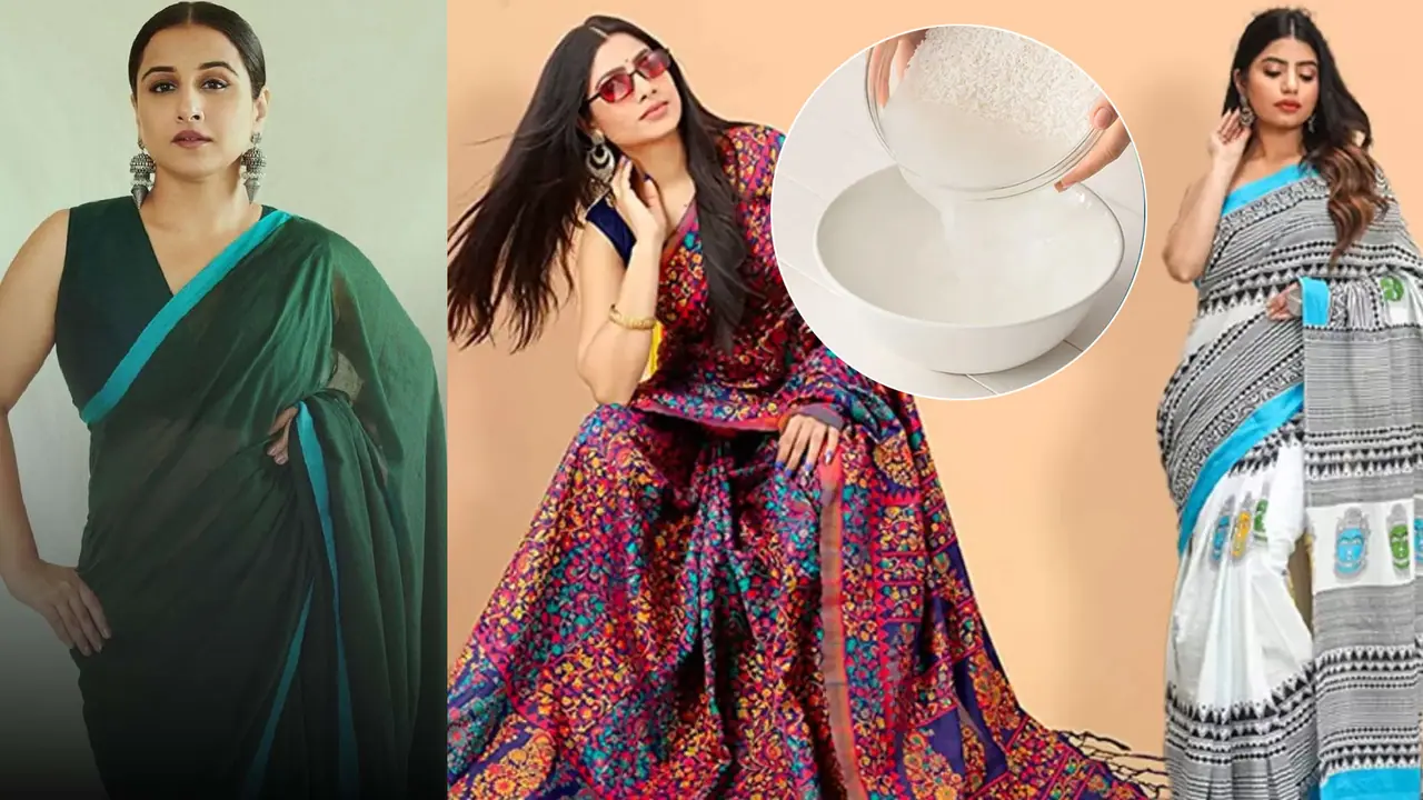 3 Useful Hacks How to Starch Cotton Sarees