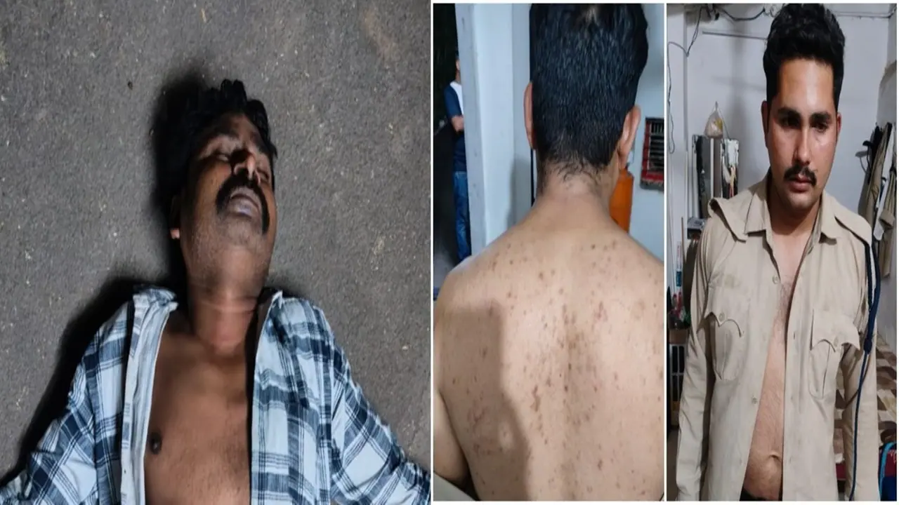 Police team attacked in Damoh, Madhya Pradesh Police team attacked in Damoh, Madhya Pradesh