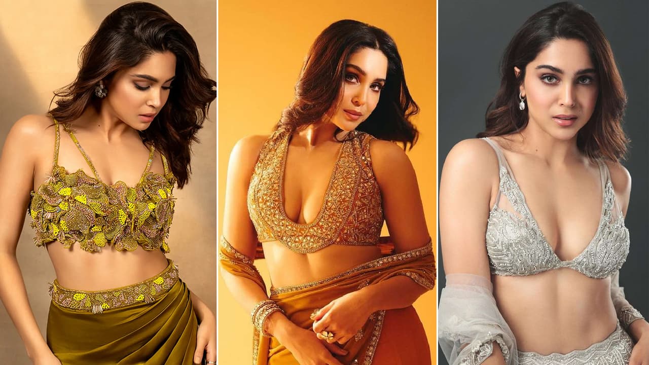 Sharvari Wagh Bold Blouse Designs for curvy figure