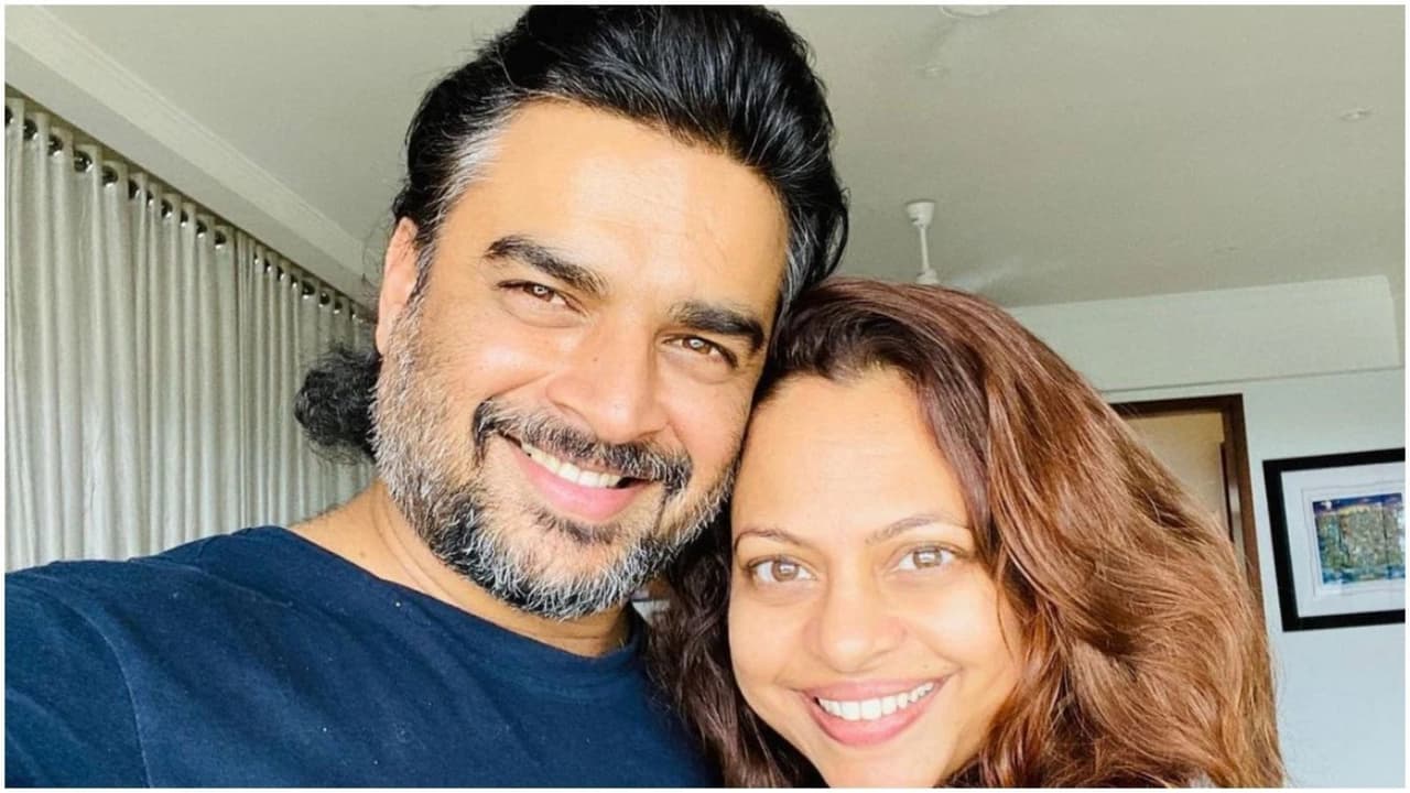 R Madhavan wife sarita R Madhavan wife sarita