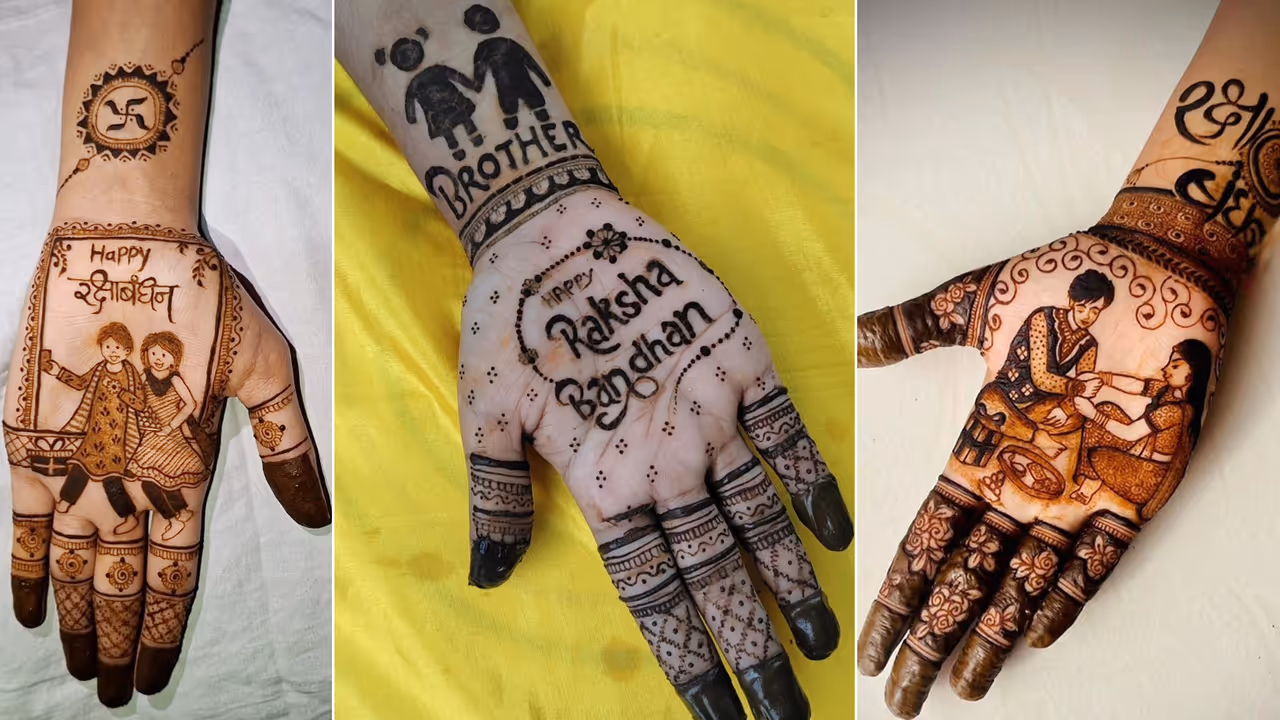 Raksha Bandhan 2025 Special Mehandi Designs Ideas Raksha Bandhan 2025 Special Mehandi Designs Ideas