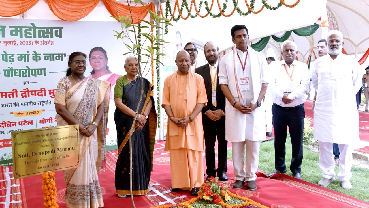Droupadi Murmu inaugurates Van Mahotsav 2025