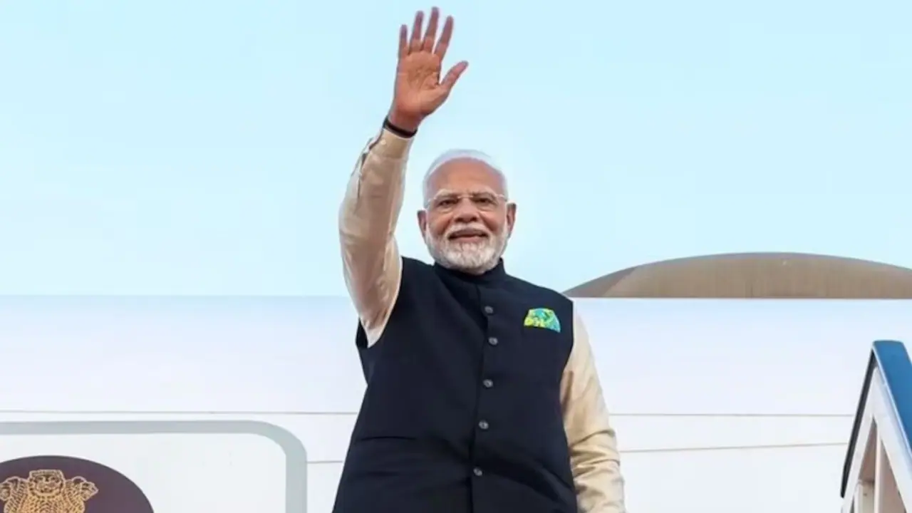 5 देशों की यात्रा पर पीएम मोदी