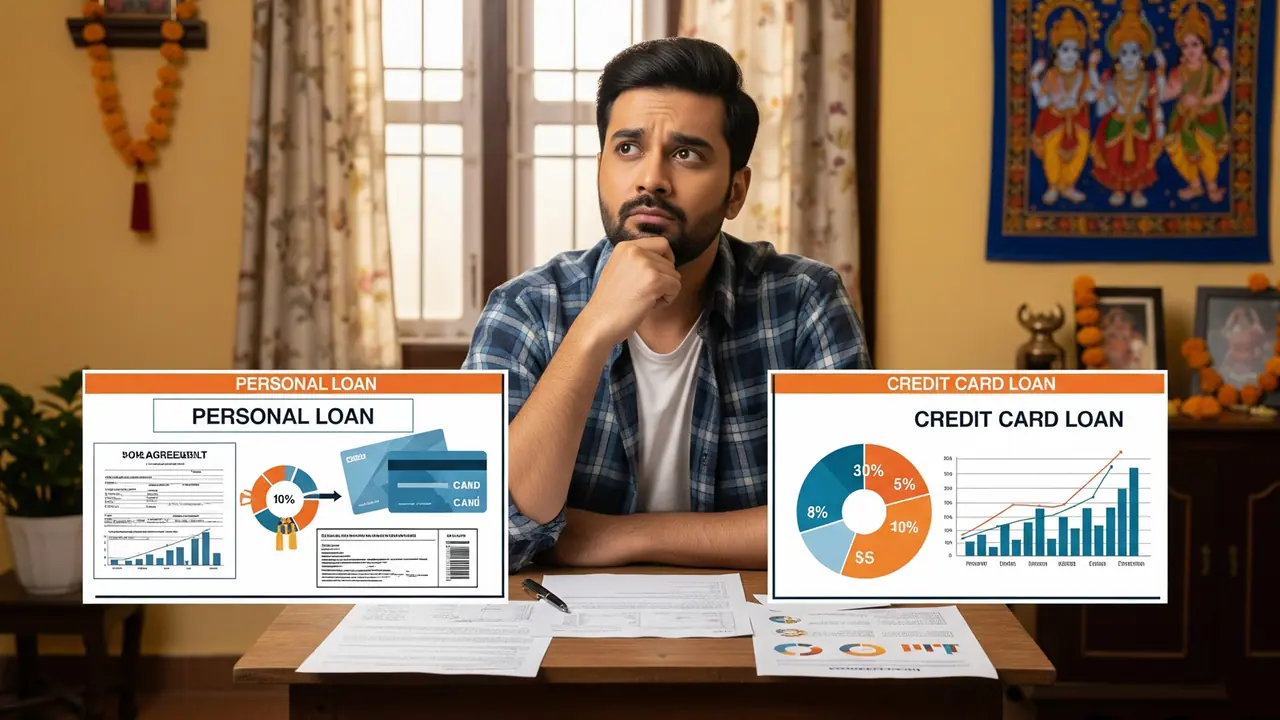 Personal Loan vs Credit Card Loan
