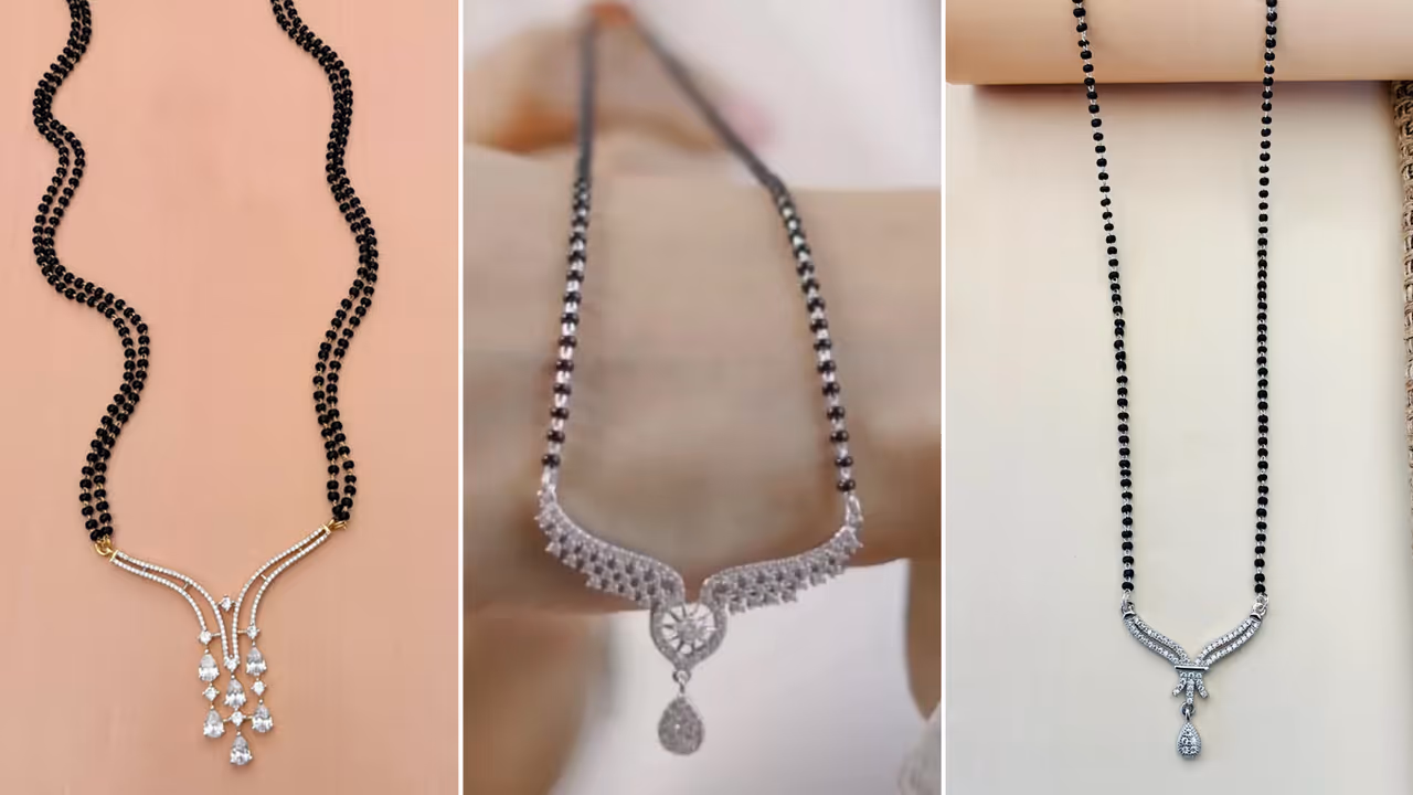 silver mangalsutra designs