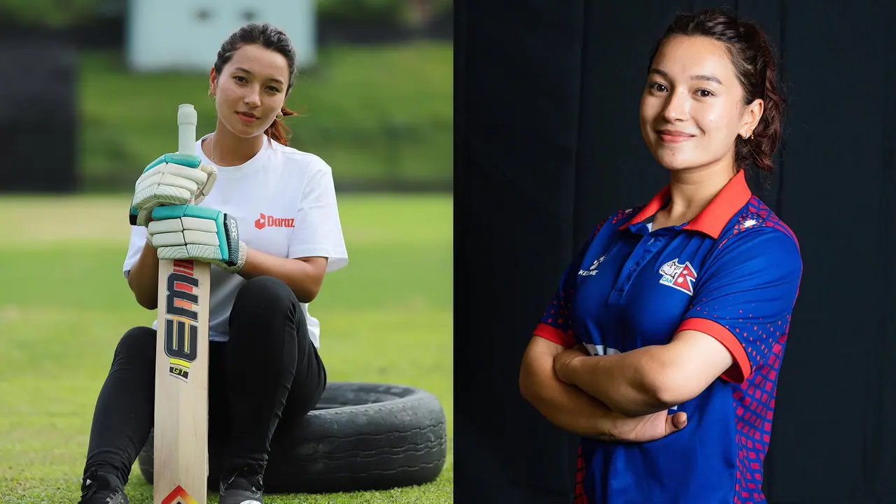 Most beautiful female cricketer from Nepal Most beautiful female cricketer from Nepal