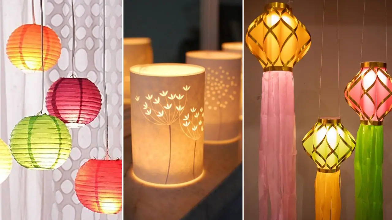 4 Fancy Paper Lantern Ideas DIY Room Decor Tips