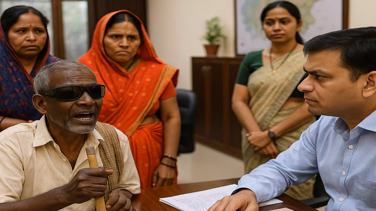 Khandwa collector complaint Khandwa collector complaint