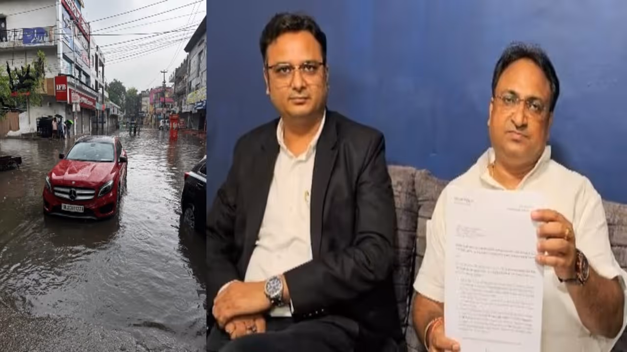 ghaziabad waterlogging issue