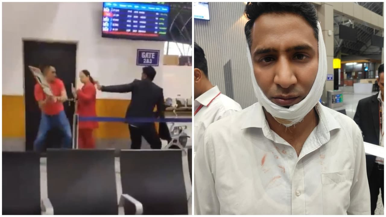 Army officer assaulted SpiceJet employees Army officer assaulted SpiceJet employees