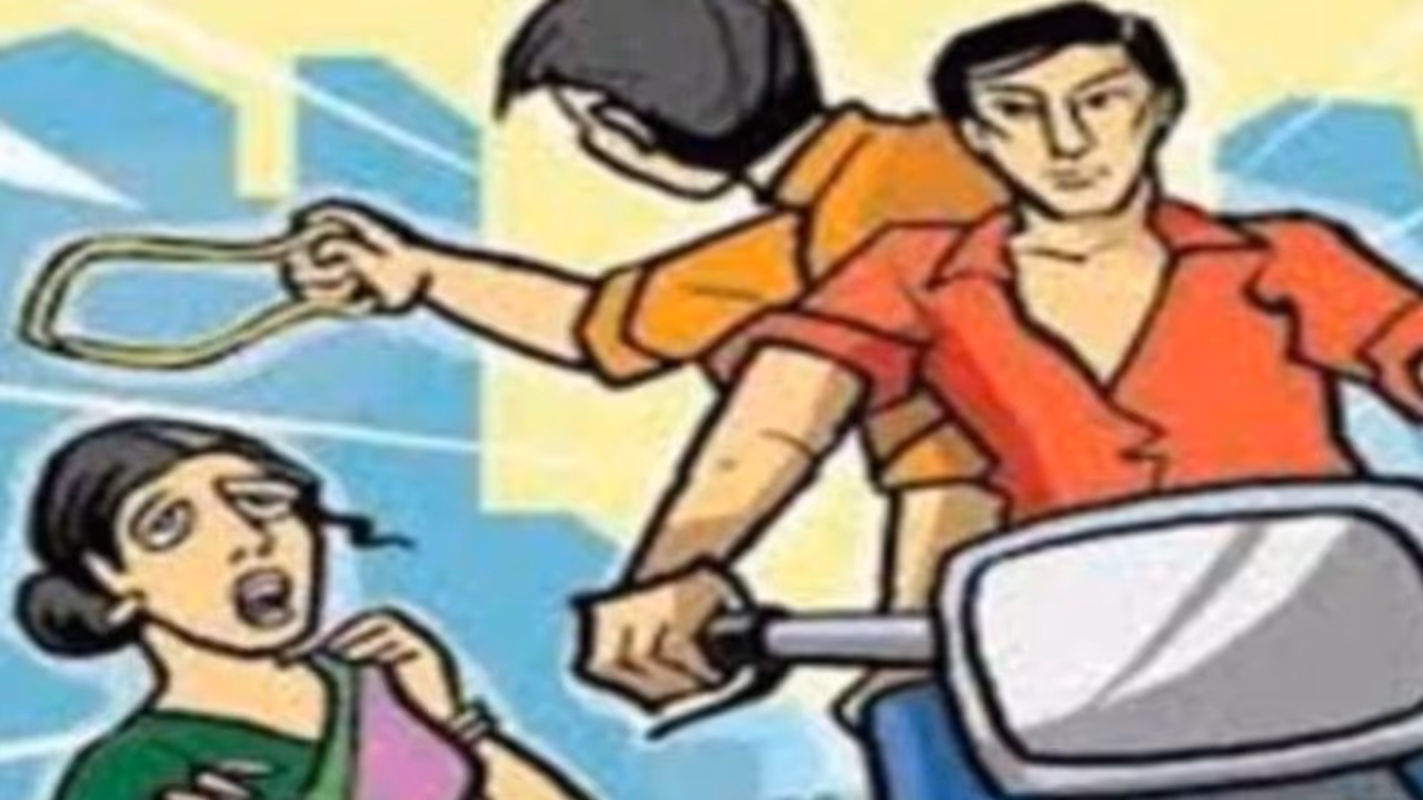 महिला सांसद से सरेआम लूट महिला सांसद से सरेआम लूट