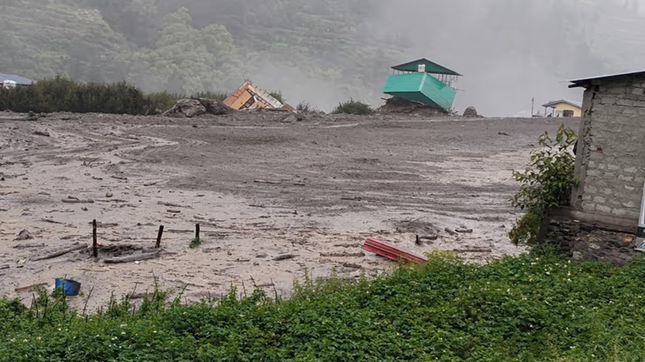 Dharali landslides Dharali landslides