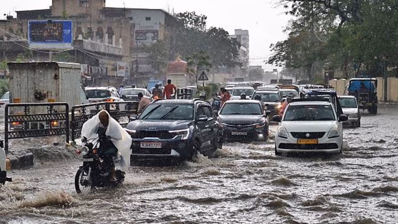 Heavy Rain in Rajasthan Heavy Rain in Rajasthan
