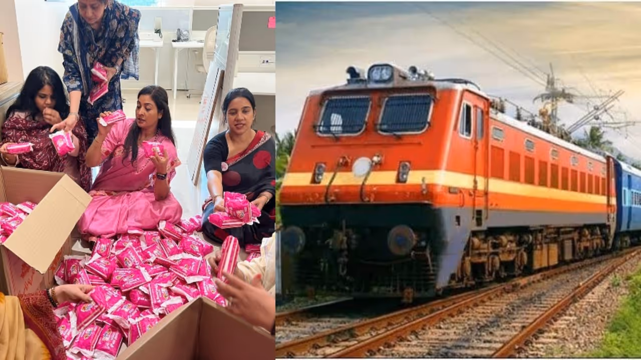 Indian Railways sanitary pads Indian Railways sanitary pads