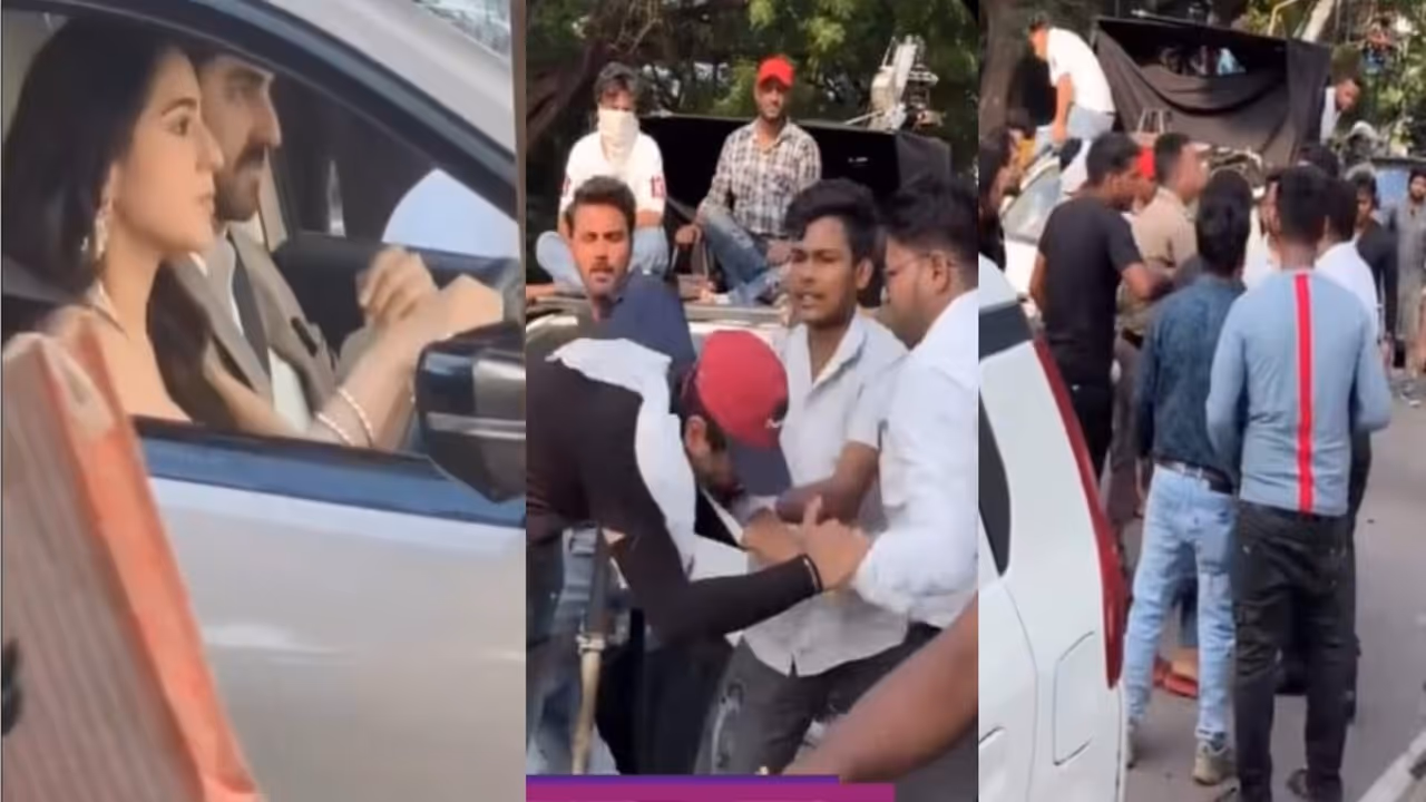 Ayushmann Khurrana Sara Ali Khan fight video