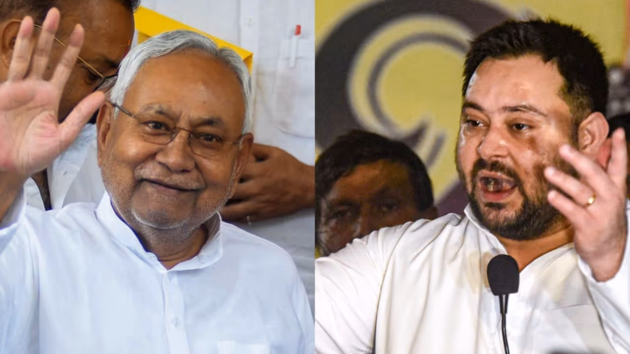 nitish kumar and tejashwi yadav nitish kumar and tejashwi yadav
