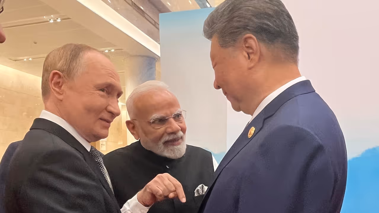 Modi Putin and Xi