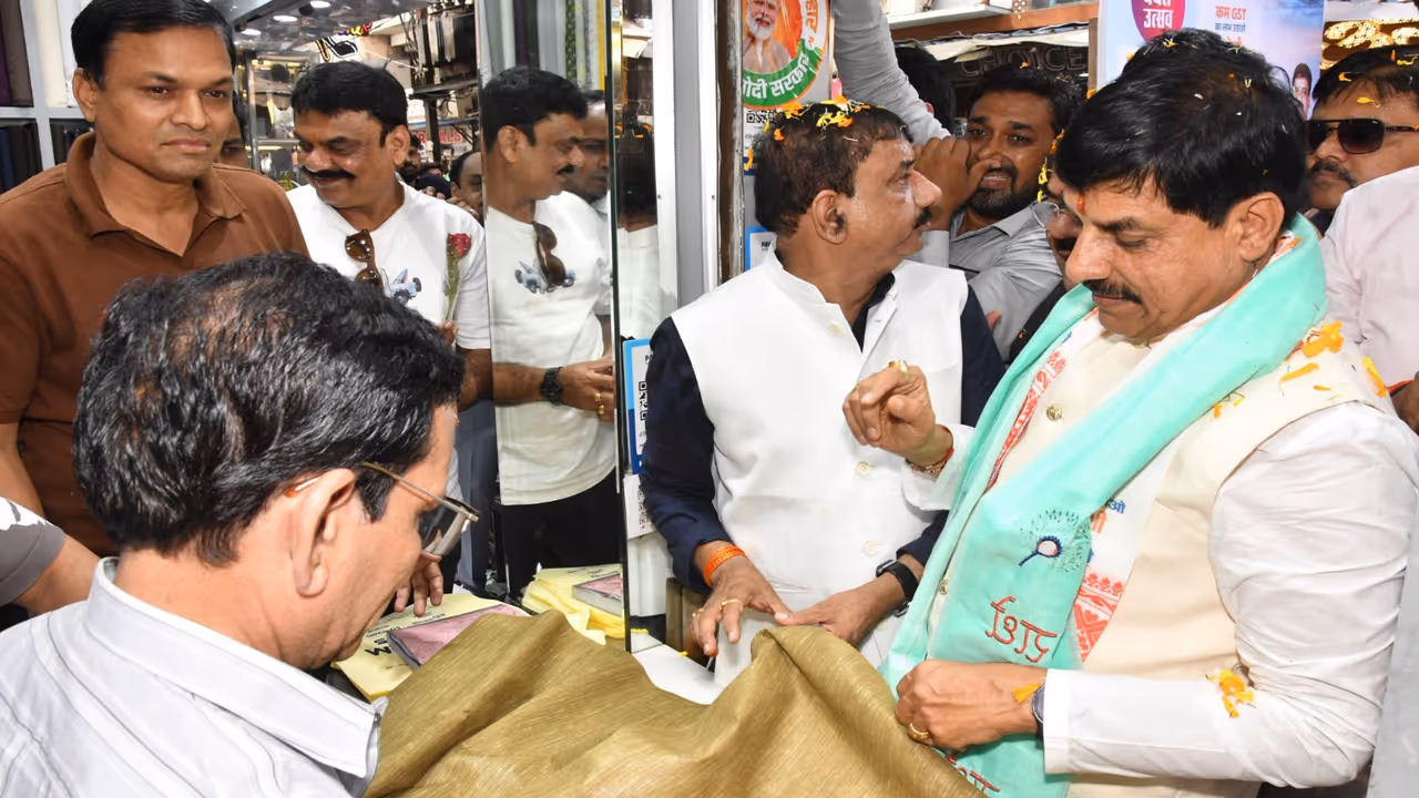 gst 2 bhopal mp cm mohan yadav shopping reform business benefits gst 2 bhopal mp cm mohan yadav shopping reform business benefits