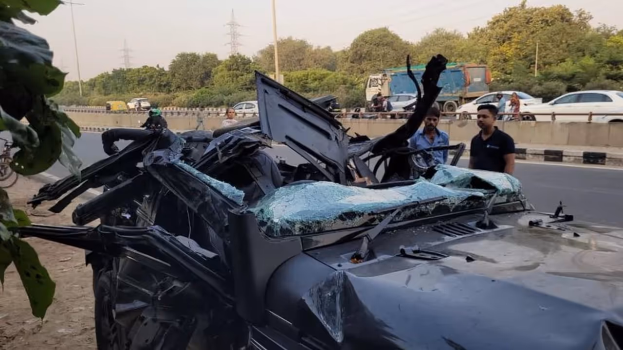 Gurugram highway accident