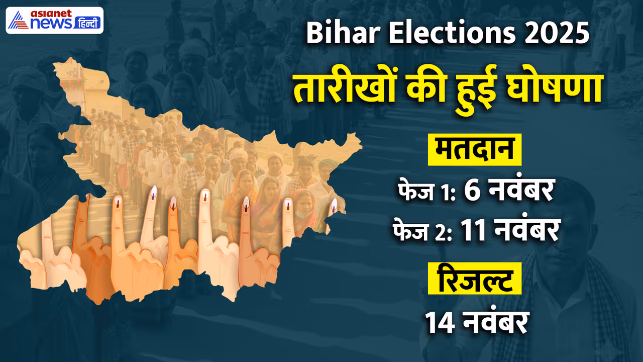Bihar Election 2025 dates declaration